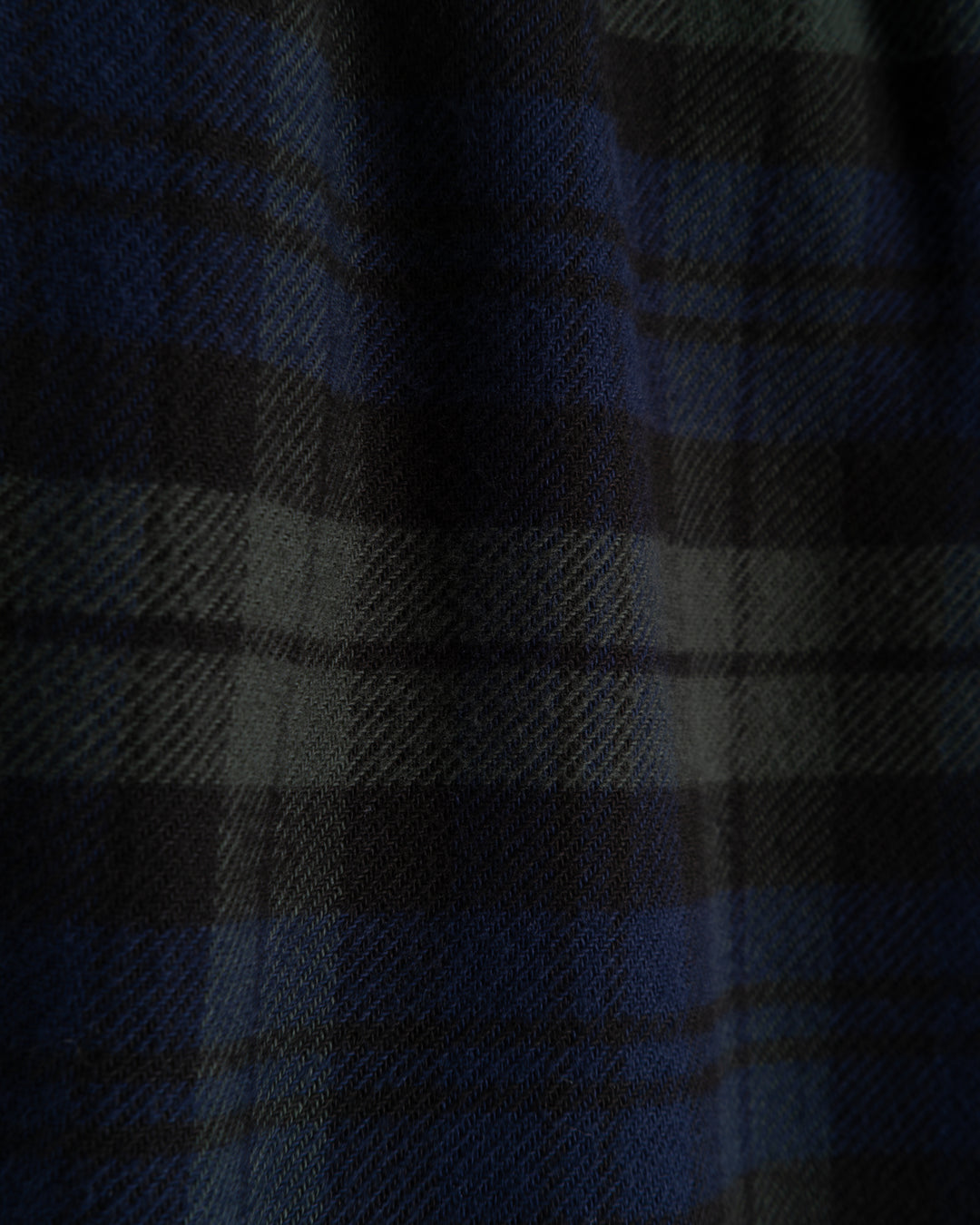 Pyjama Brushed Twill Check Blue
