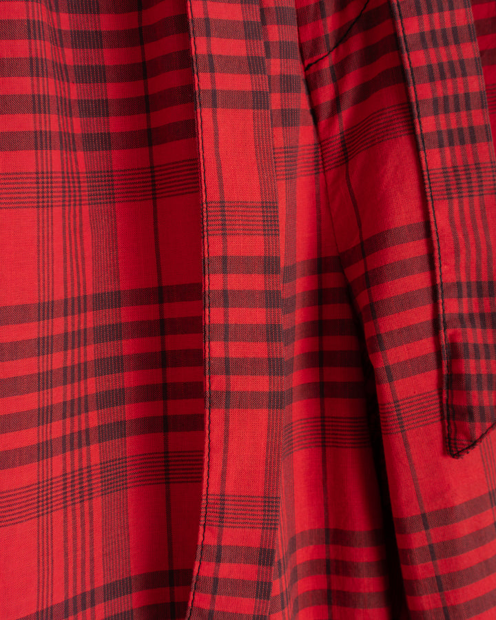 Pyjama Masai Check Red