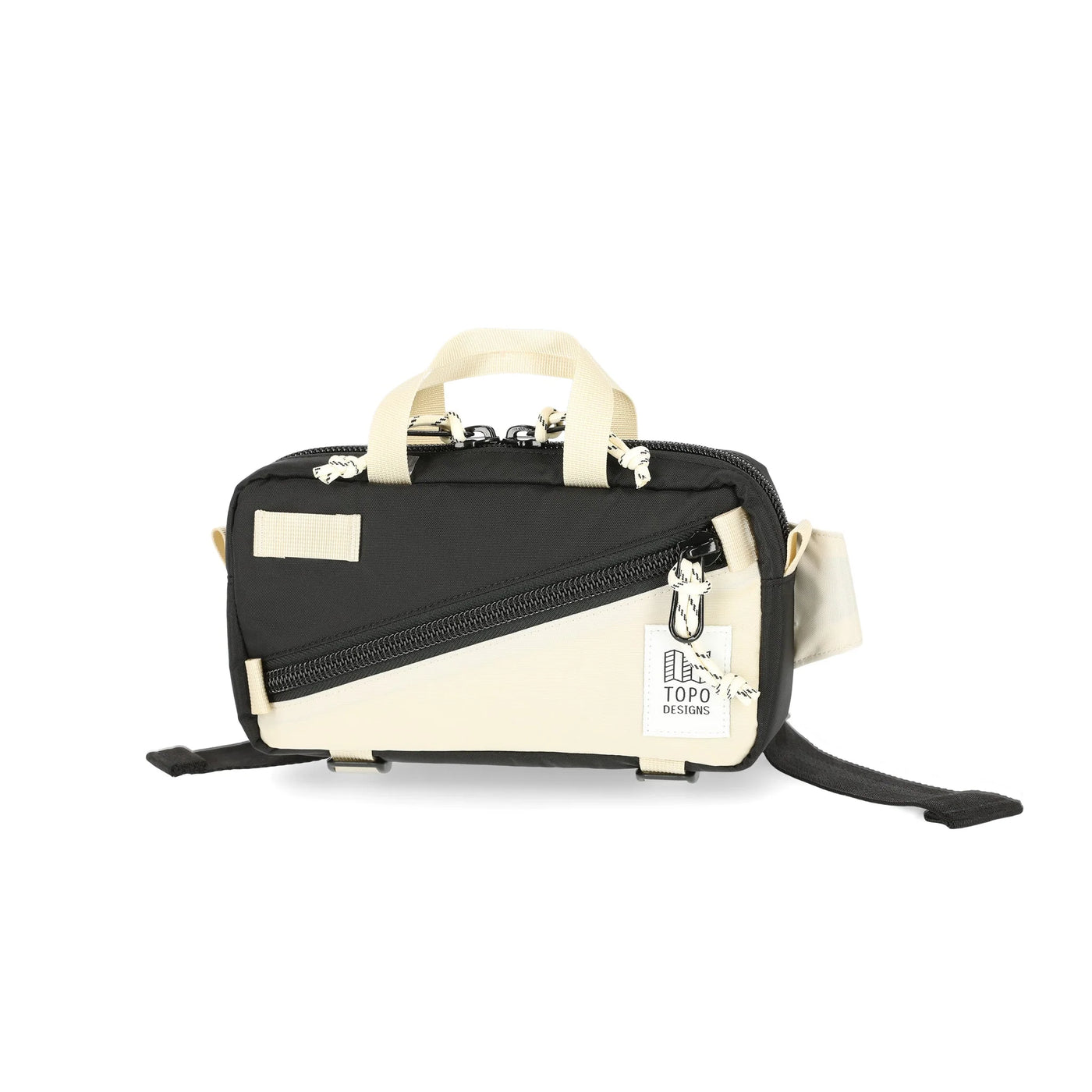 Topo Designs Mini Quick Pack Bag Black/Bone White