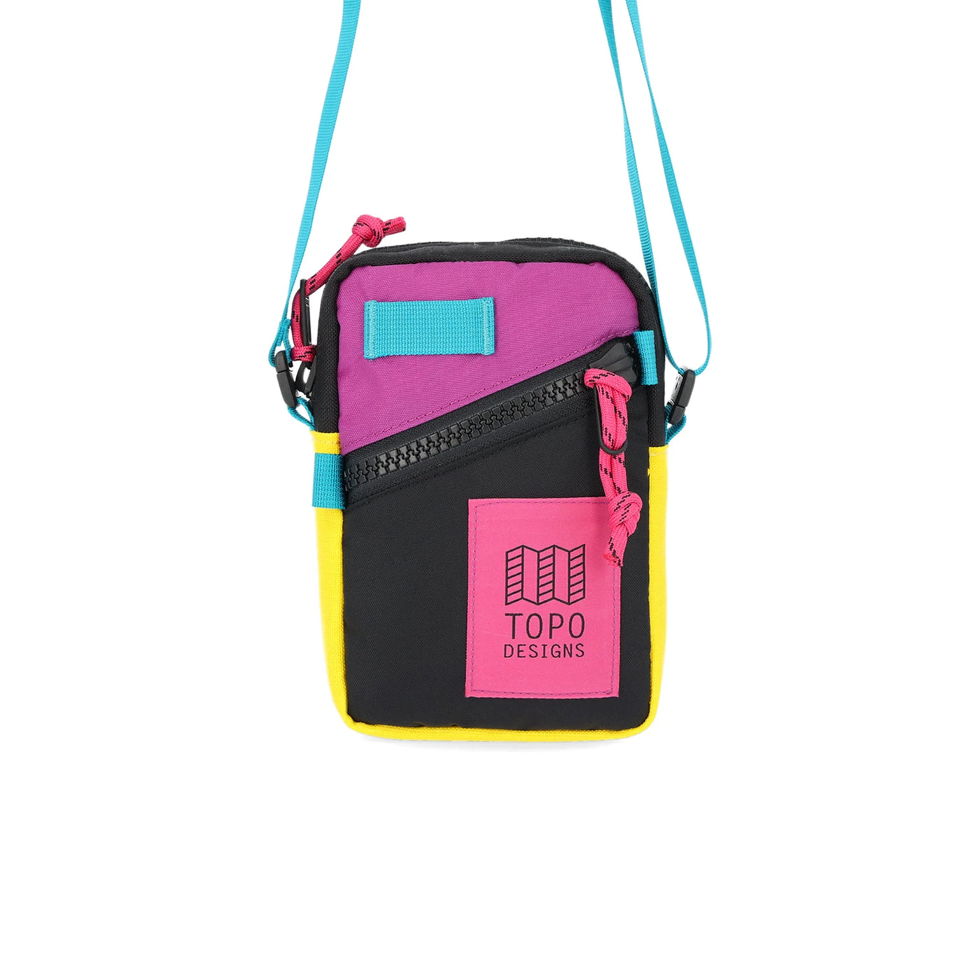 Topo Designs Mini Shoulder Bag Black/Grape
