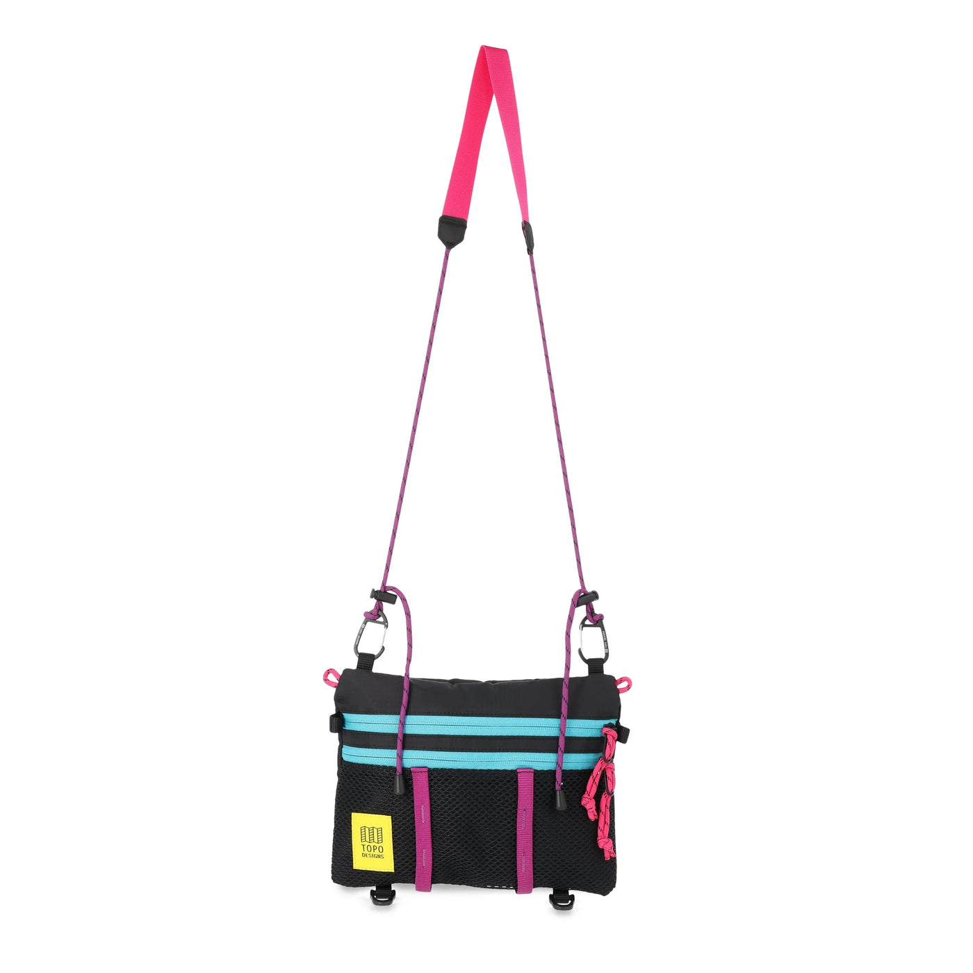 Topo Designs Mountain Accessory Shoulder Bag Black/Grape