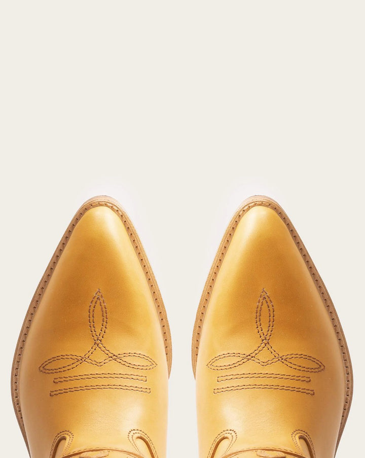 LBG Santiago Boot Naturel with Inlay