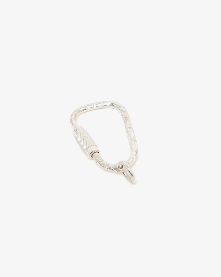 Sara Roegiers Textured Key Ring 925 Silver