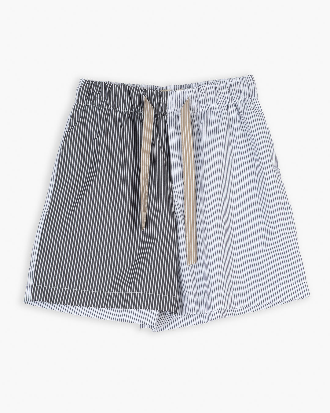 Summer Pyjama Mix & Match Stripes Brown