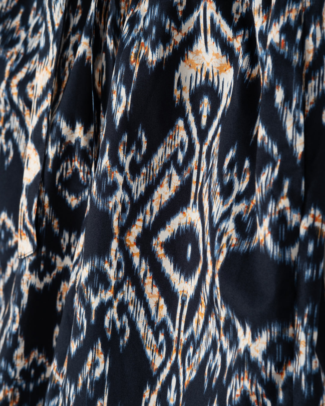 Summer Pyjama Ikat Cotton Indigo