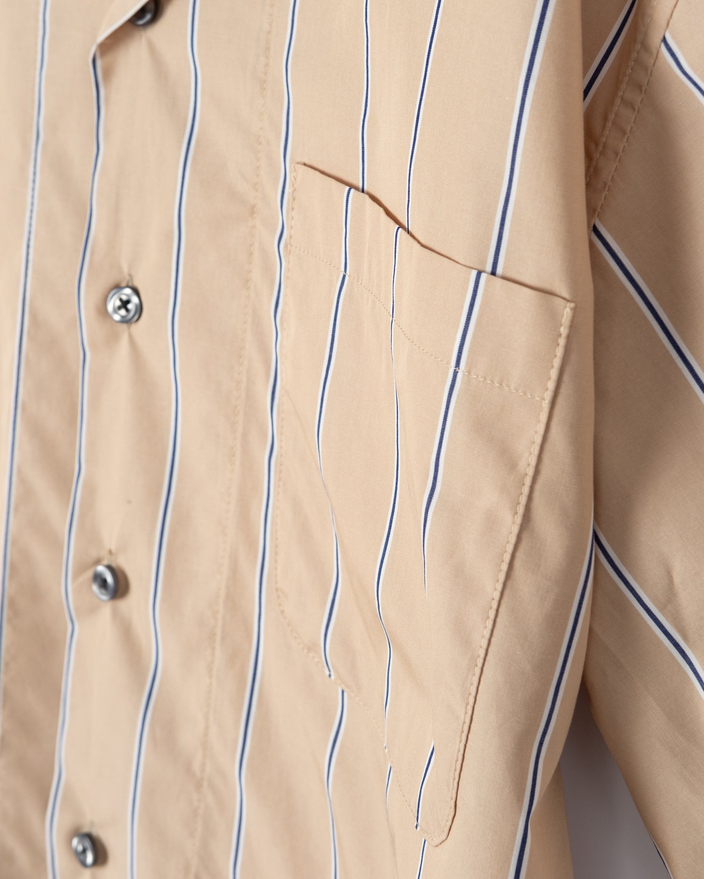 Summer Pyjama Sido Popeline Stripe Sand