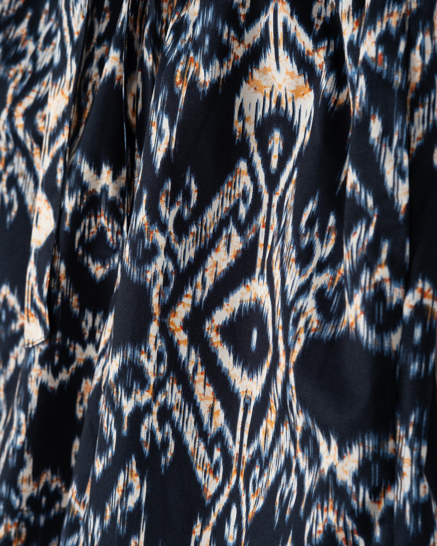 Summer Pyjama Ikat Cotton Indigo