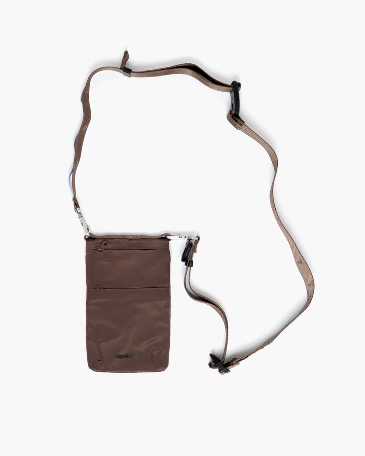 Topologie Wares Phone Sacoche Cocoa Tech Sateen + Utility Sling