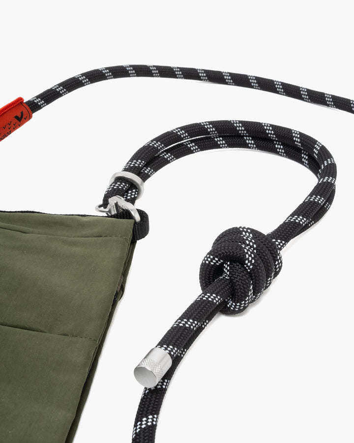 Topologie Wares Bags Phone Sacoche Deep Forest + 8mm Rope Strap Black Reflective