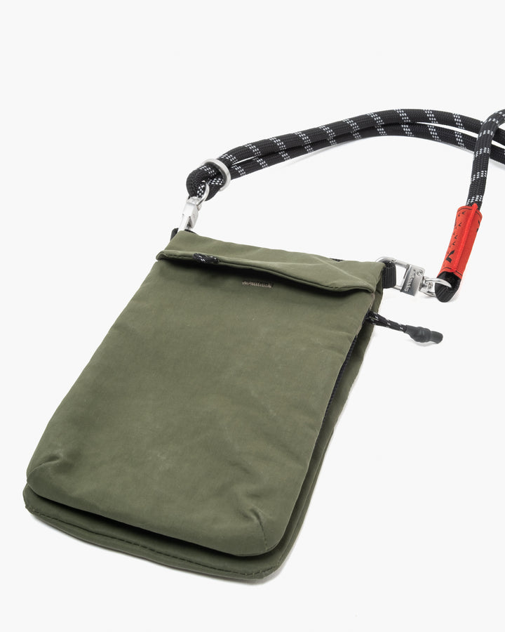 Topologie Wares Bags Phone Sacoche Deep Forest + 8mm Rope Strap Black Reflective