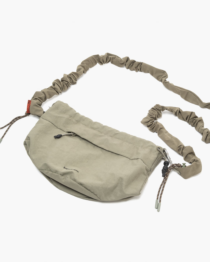 Topologie Wares リバーシブル バケットバッグ モスグリーン + バンジー ストラップ モスグリーン