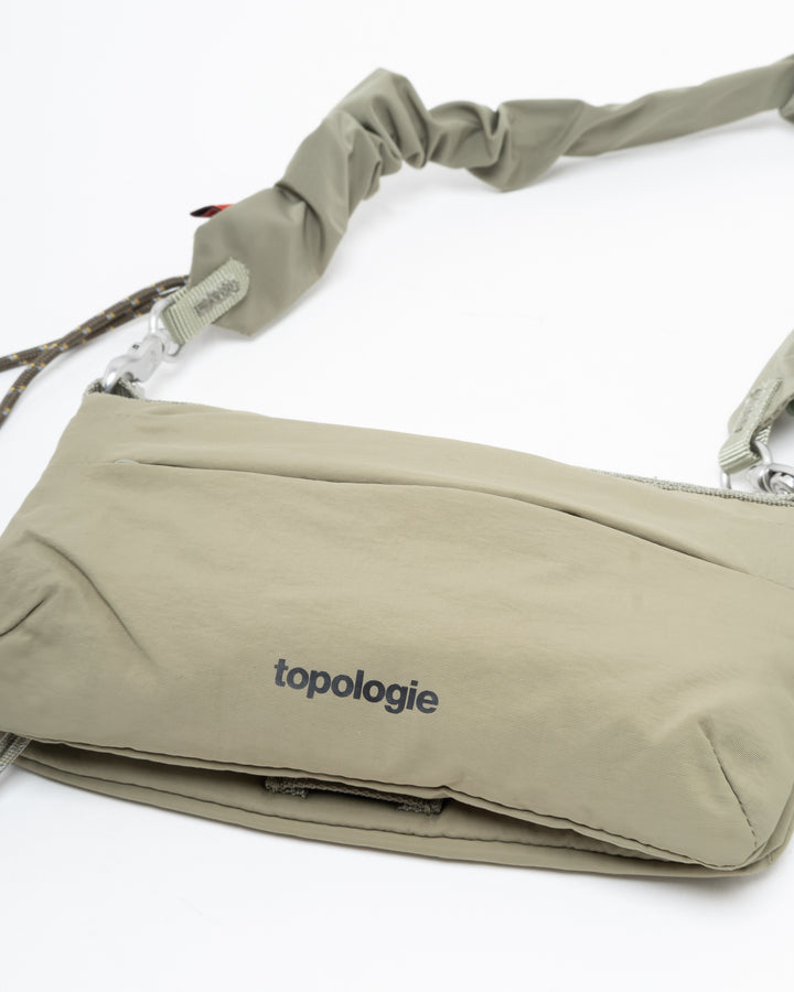 Topologie Phone Sacoche 90 Moss Papery + Bungee Strap Moss Tech sateen