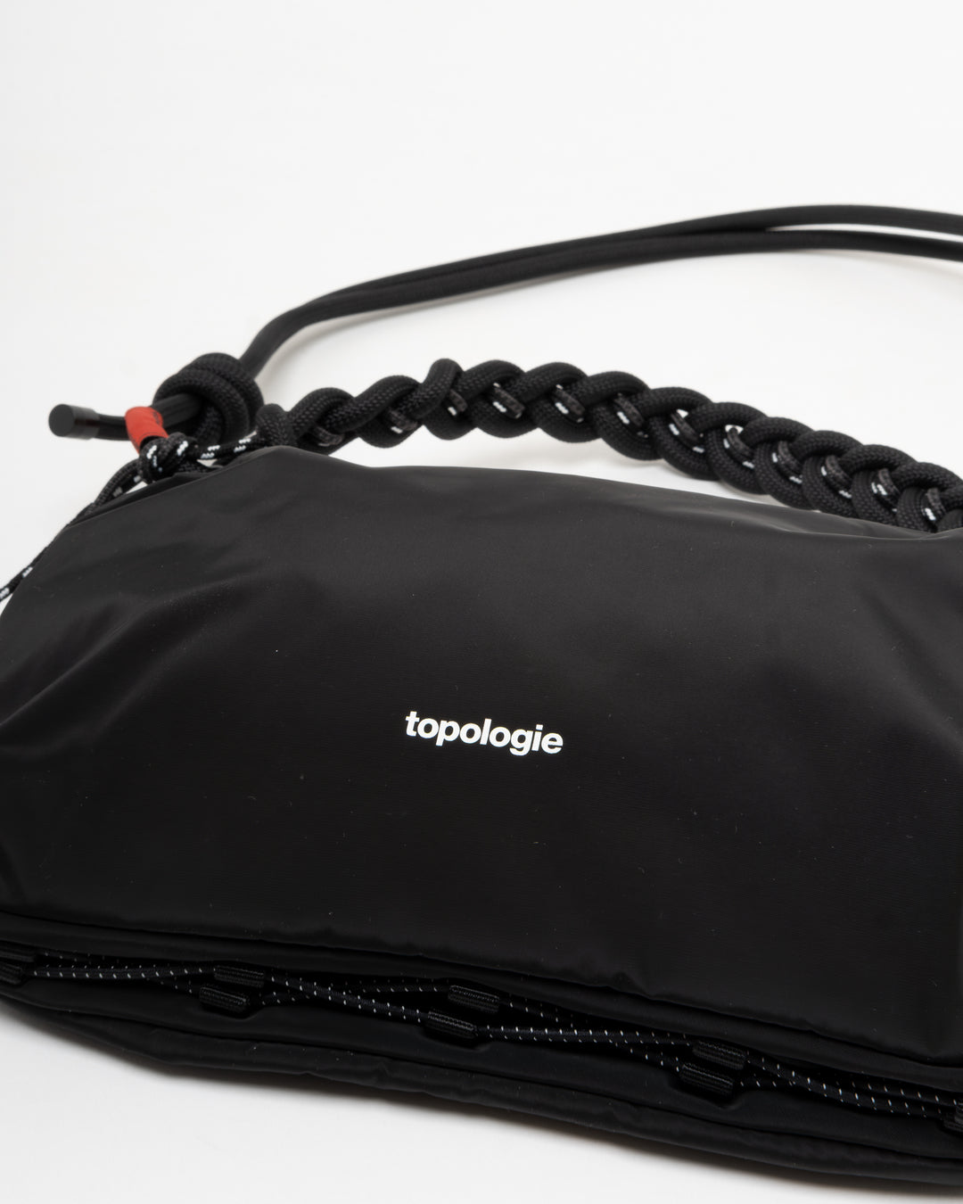 Topologie Bottle Sacoche Large Black Tech Sateen +  8.0mm Braided O-Rope Midnight