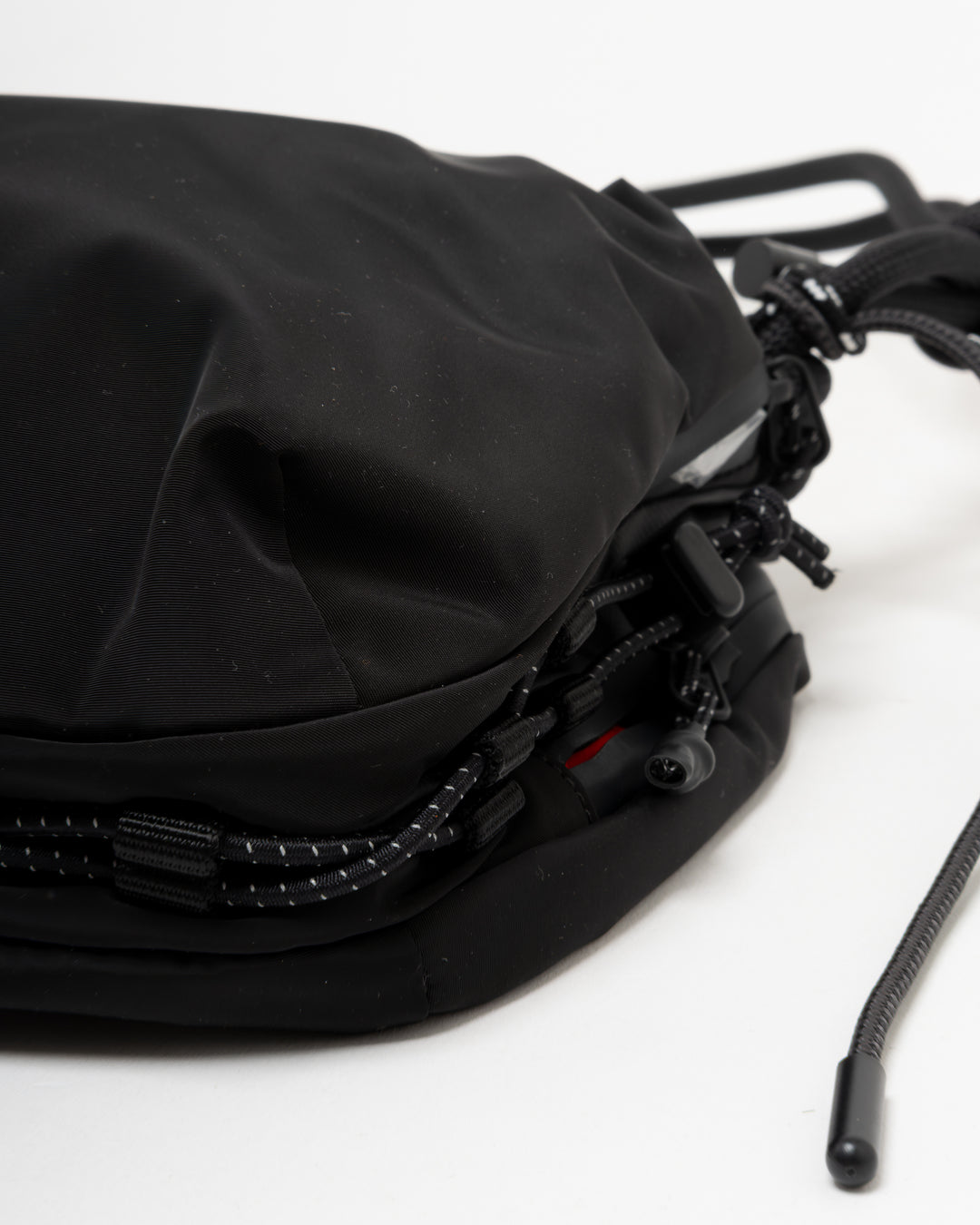 Topologie Bottle Sacoche Large Black Tech Sateen +  8.0mm Braided O-Rope Midnight