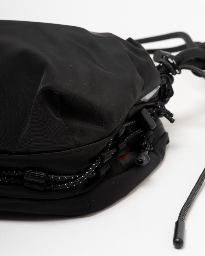 Topologie Bottle Sacoche Large Black Tech Sateen +  8.0mm Braided O-Rope Midnight