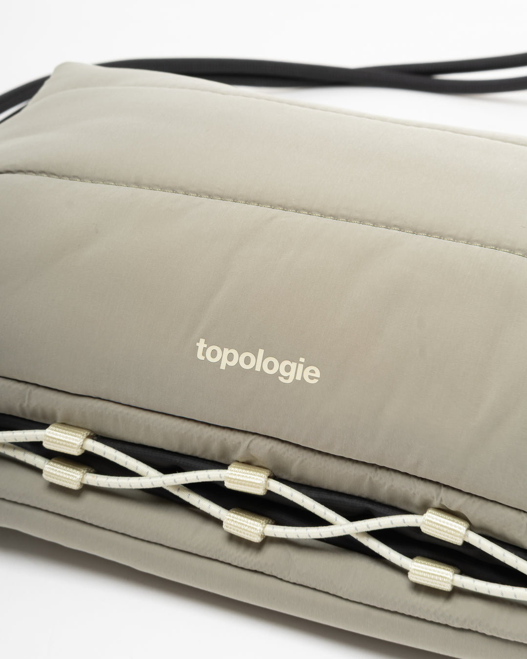 Topologie Bottle Sacoche Large Moss Putty Silky Peach + 8.0mm Braided O-Rope Midnight