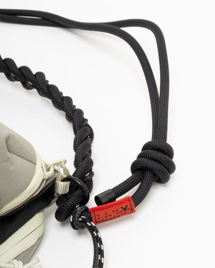 Topologie Bottle Sacoche Large Moss Putty Silky Peach + 8.0mm Braided O-Rope Midnight