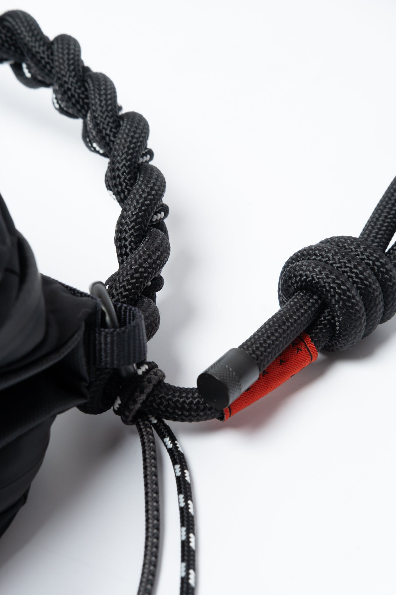 Topologie Wares Bottle Sacoche Large Black + 8mm Braided O-Rope Midnight