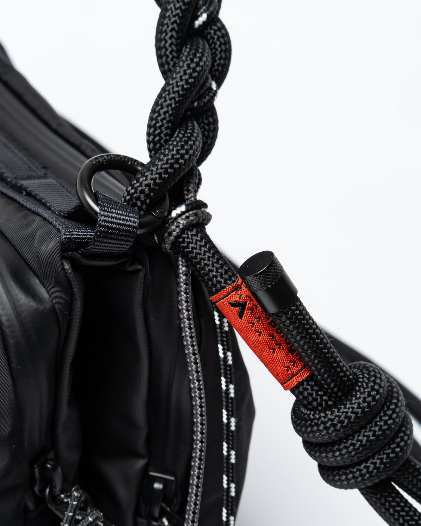 Topologie Wares Bottle Sacoche Large Black + 8mm Braided O-Rope Midnight