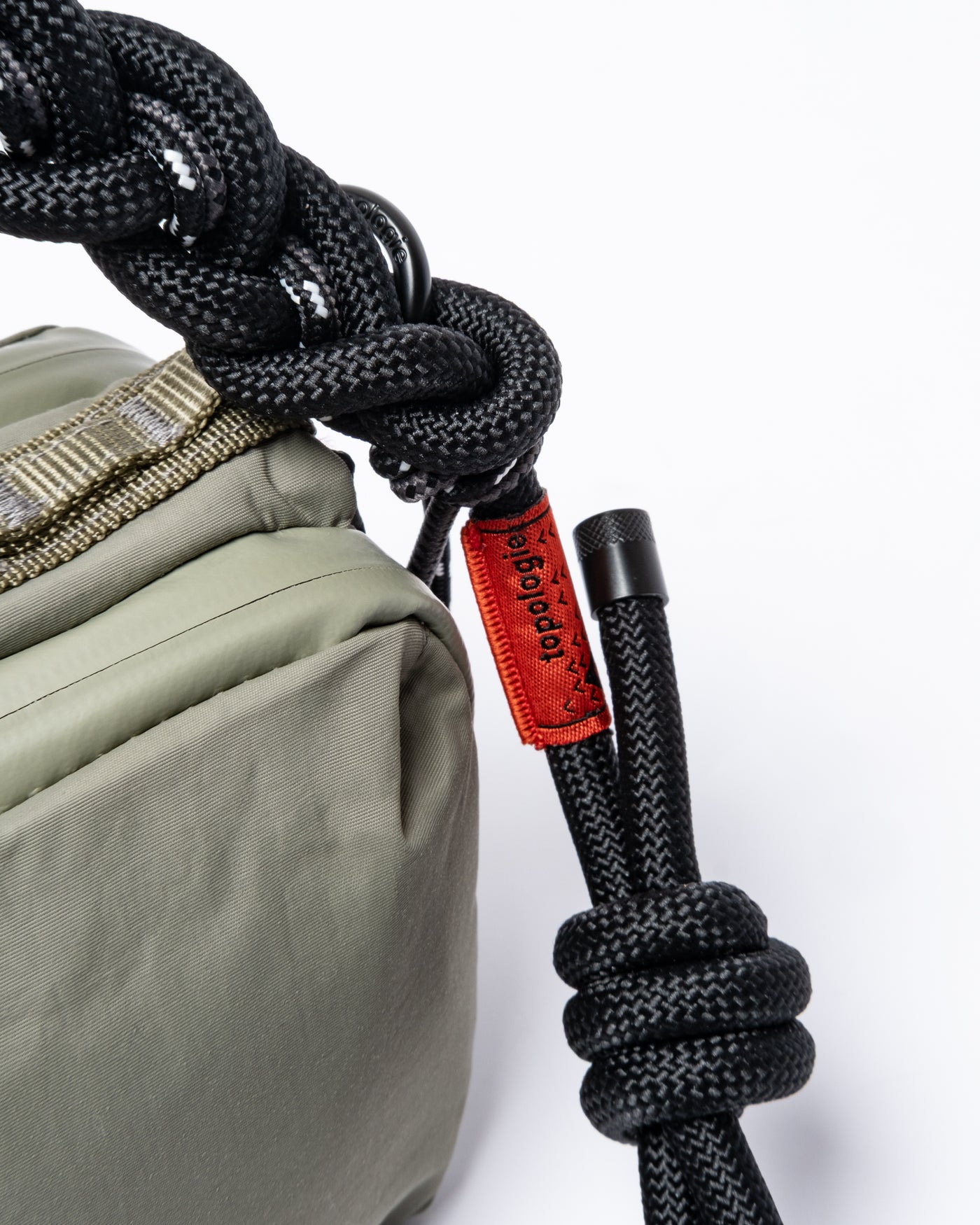Topologie Wares Bottle Sacoche Moss + 8mm Braided O-Rope Midnight