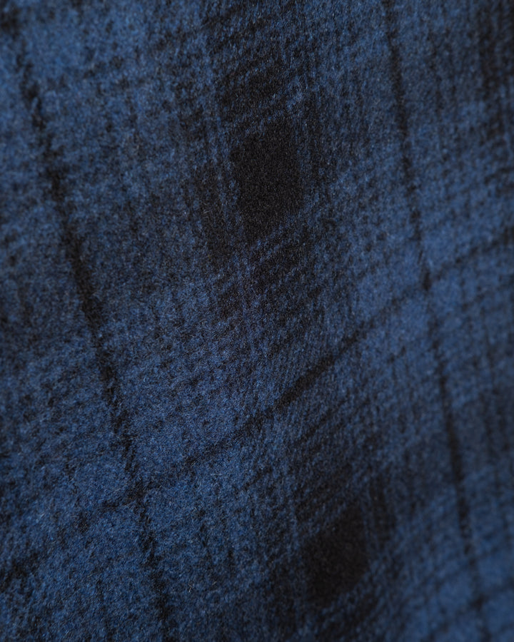 Meiji Kimono Monitoba Wool Black/Blue