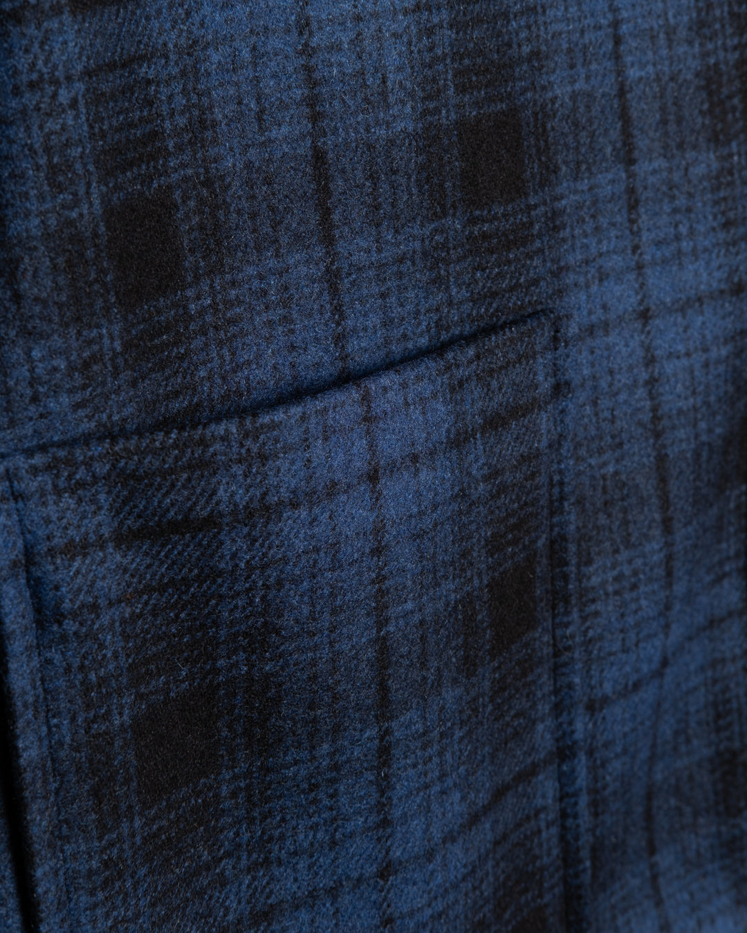 Meiji Kimono Monitoba Wool Black/Blue