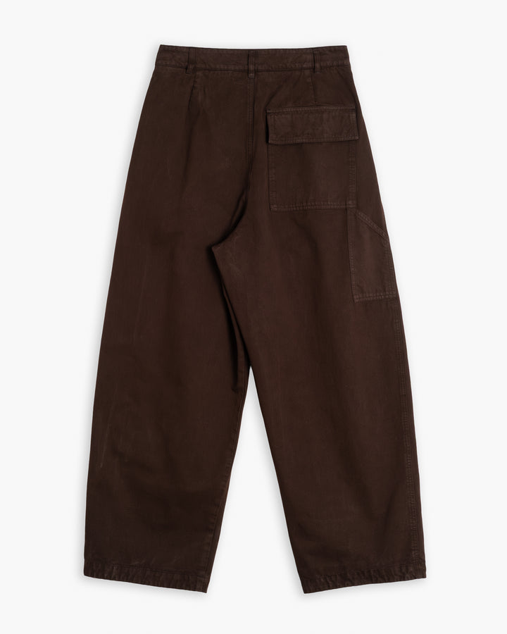Ambassador Pants Gabardine Satin Ebony