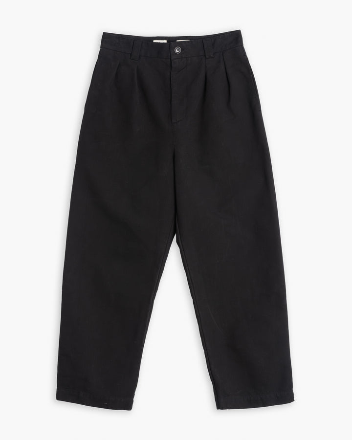 Officer Chino Nebraska Cotton Black