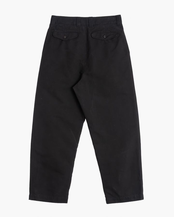 Officer Chino Nebraska Cotton Black