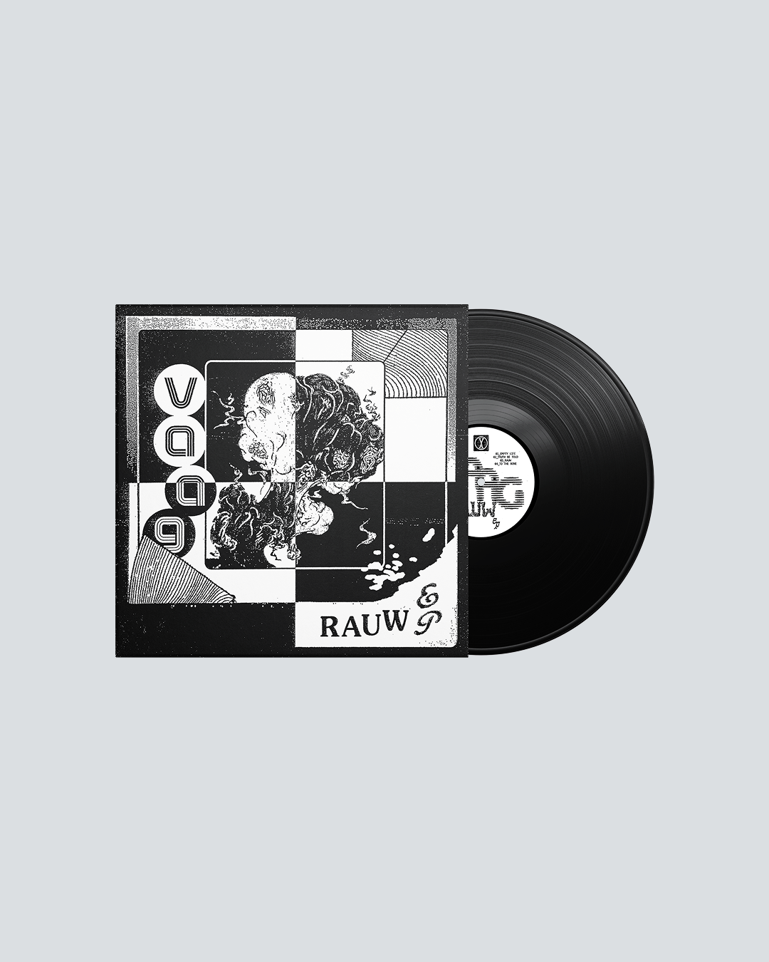 EP - Vaag : RAUW ! EP 12" Black Vinyl