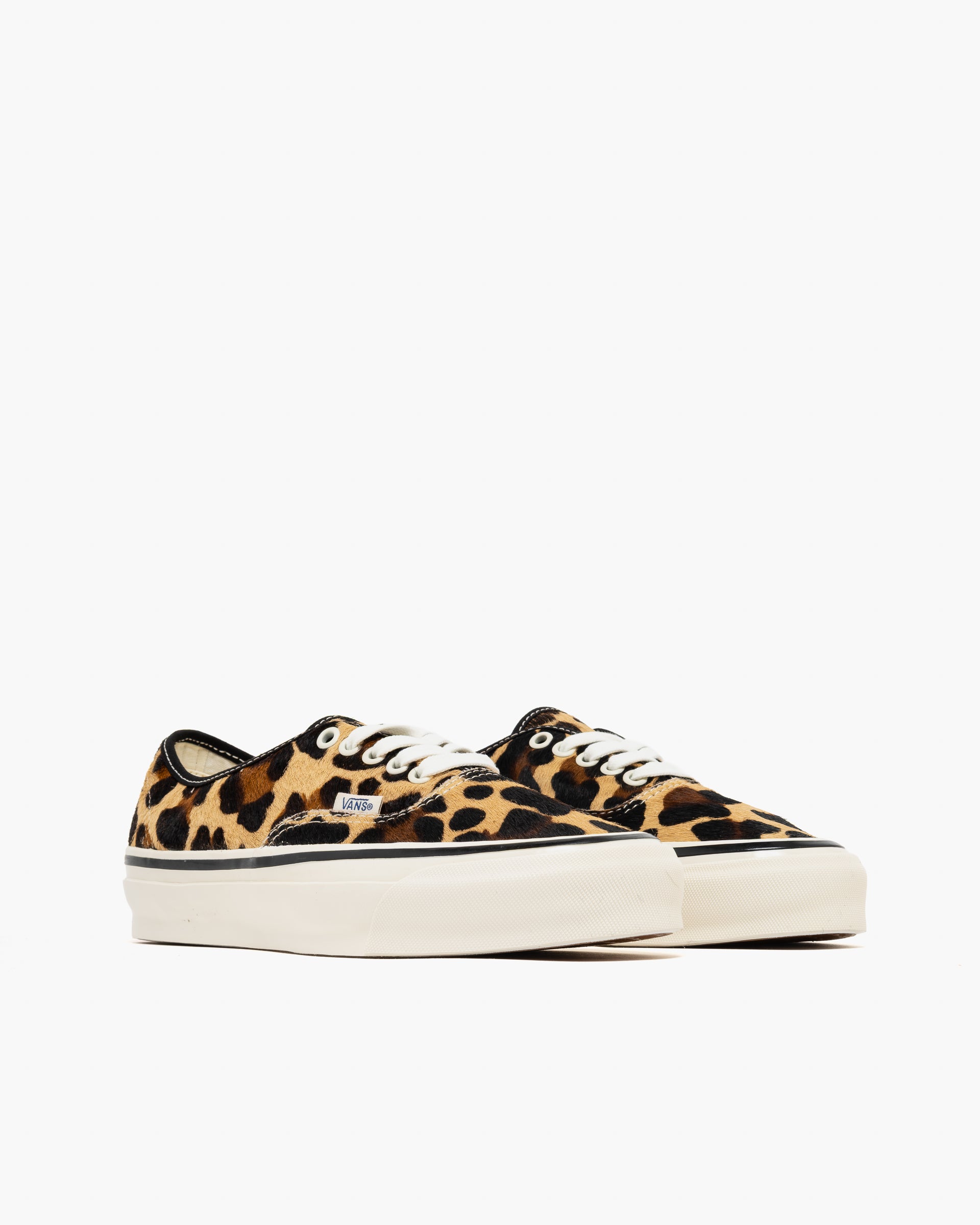 Vans LX Authentic 44 Pony Hair Marshmallow/Leopard – Eat Dust