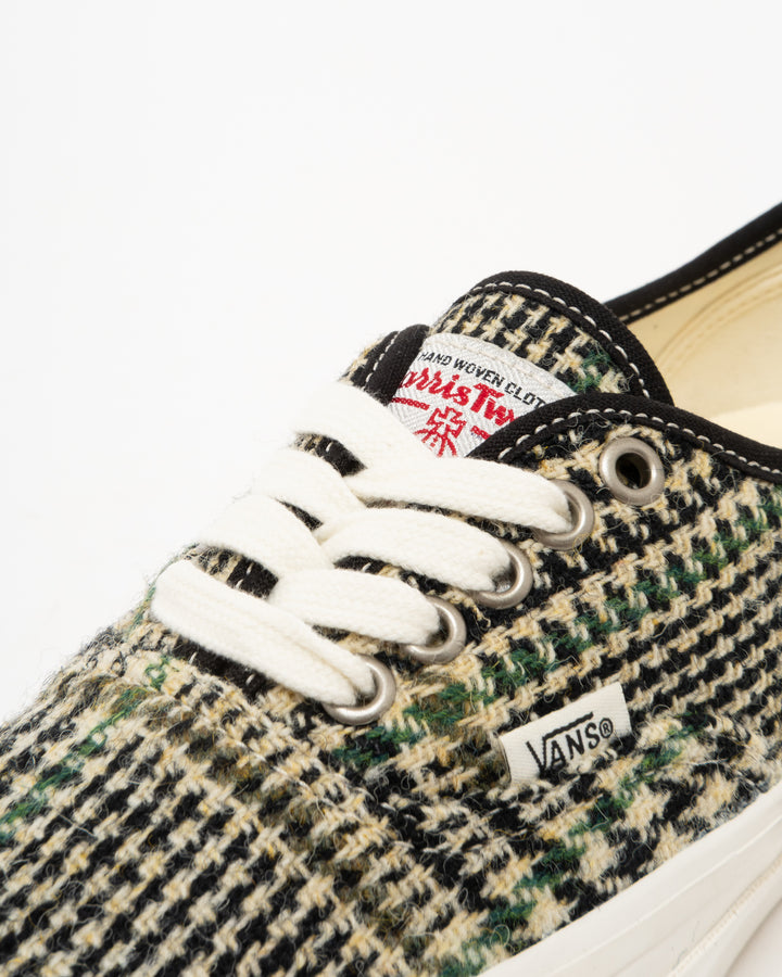 Vans LX Authentic 44 ハリスツイード ブラック/ホワイト