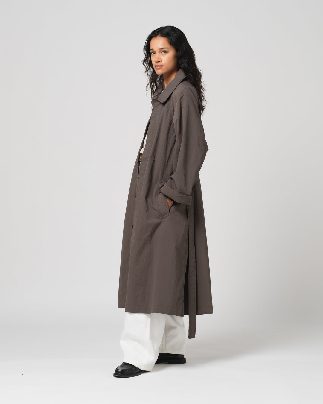 G.o.D Military Trench Fuji Nylon Iron