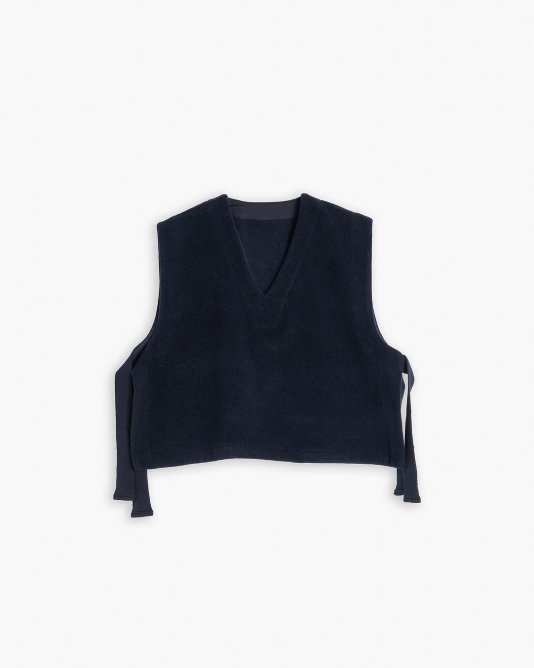 G.o.D Vee Vest Pachuca Wool Navy