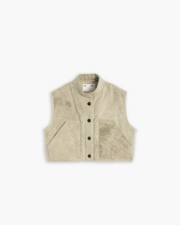 G.o.D Mini Vest Padded Cotton Avocado
