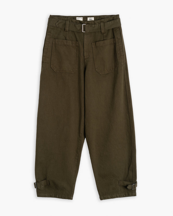 G.o.D Motorcycle Pants Bull Denim Shitake