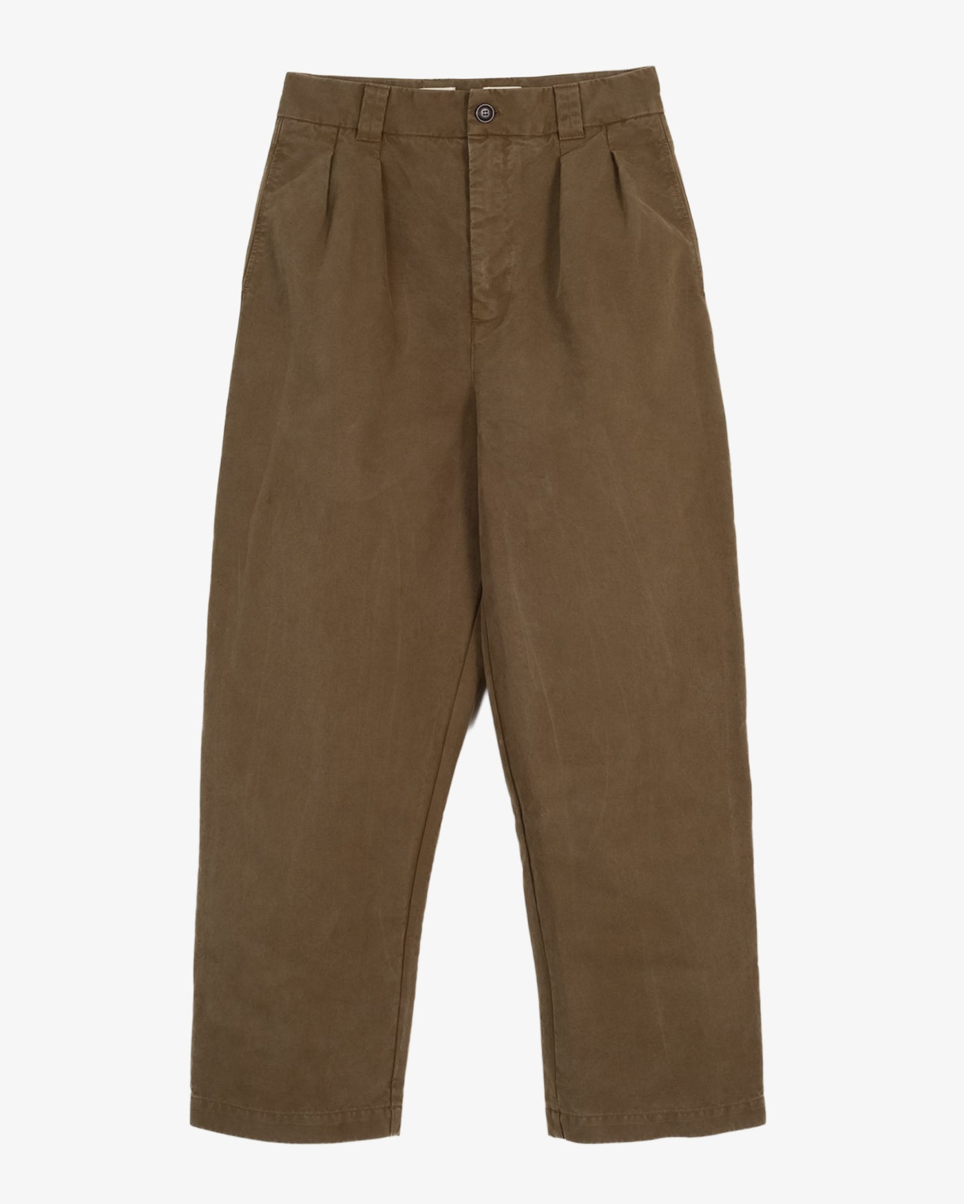 Officer Chino Nebraska Cotton Fossil Green
