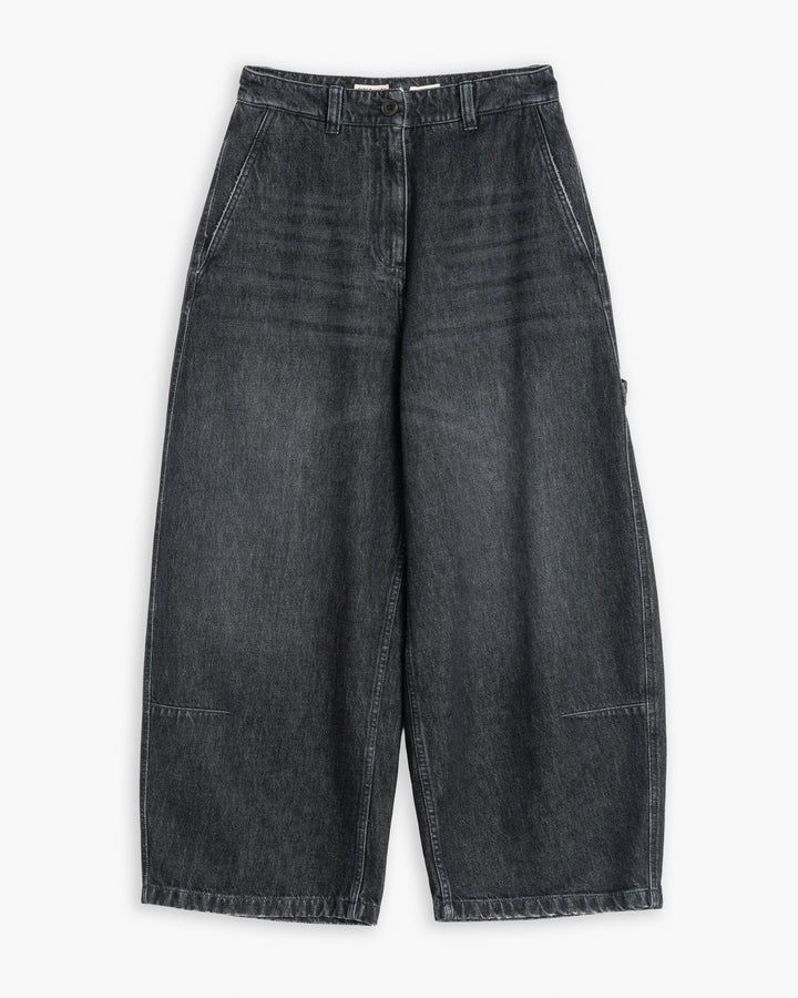 G.o.D Submarine Chino Black Denim Black Vintage Wash