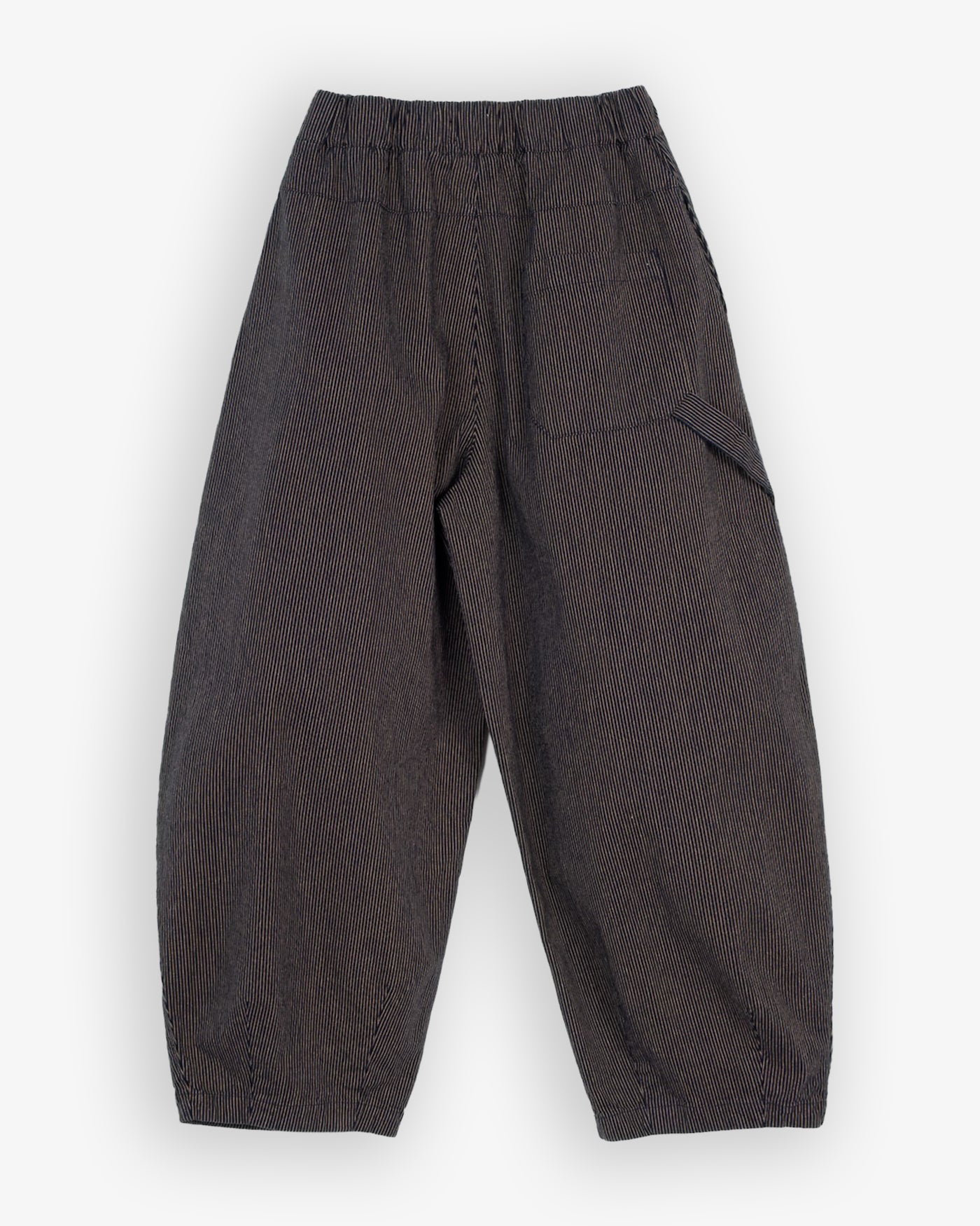 G.o.D Sultan Pants Boro Stripes Navy/Off White