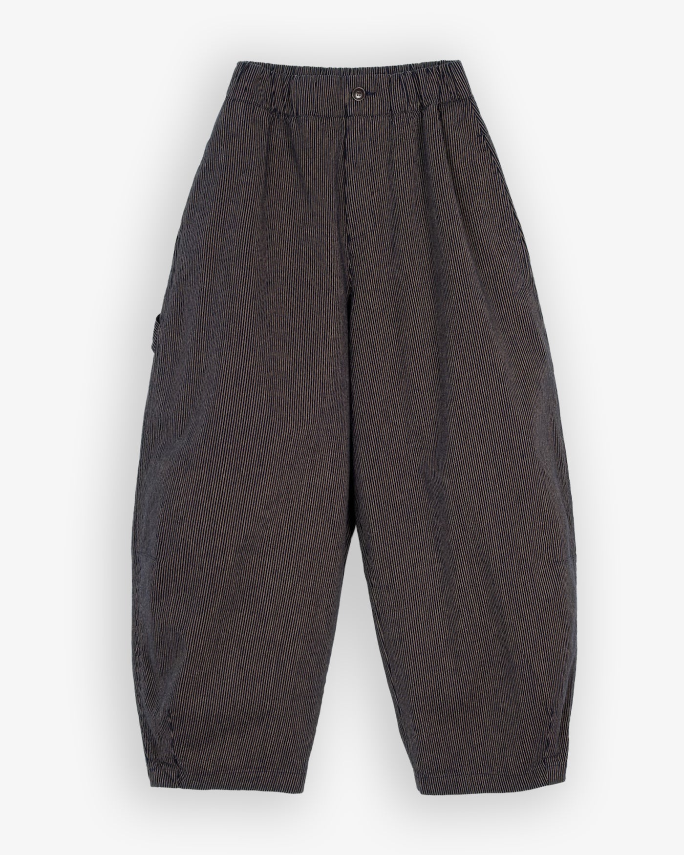 G.o.D Sultan Pants Boro Stripes Navy/Off White