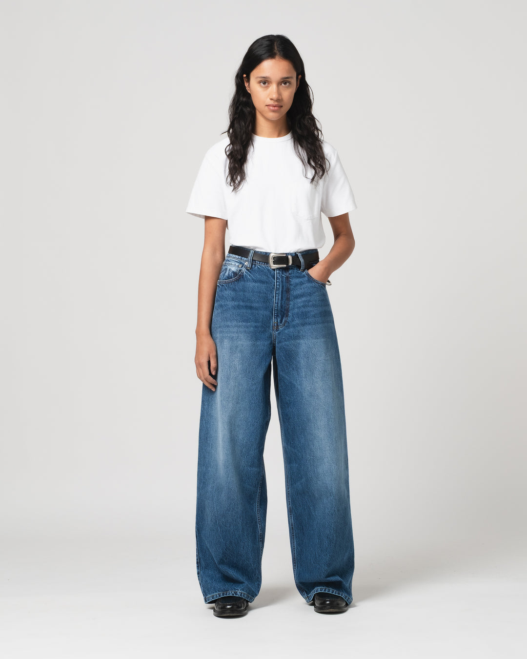 G.o.D Janet Denim Century Denim Vintage Blue