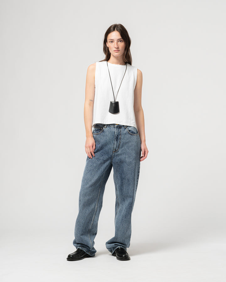 GoD Zoe デニム Evo デニム ブルー アシッドウォッシュ