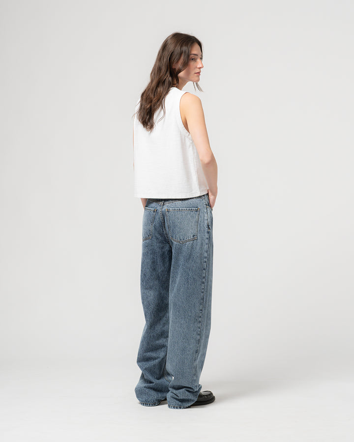 GoD Zoe デニム Evo デニム ブルー アシッドウォッシュ