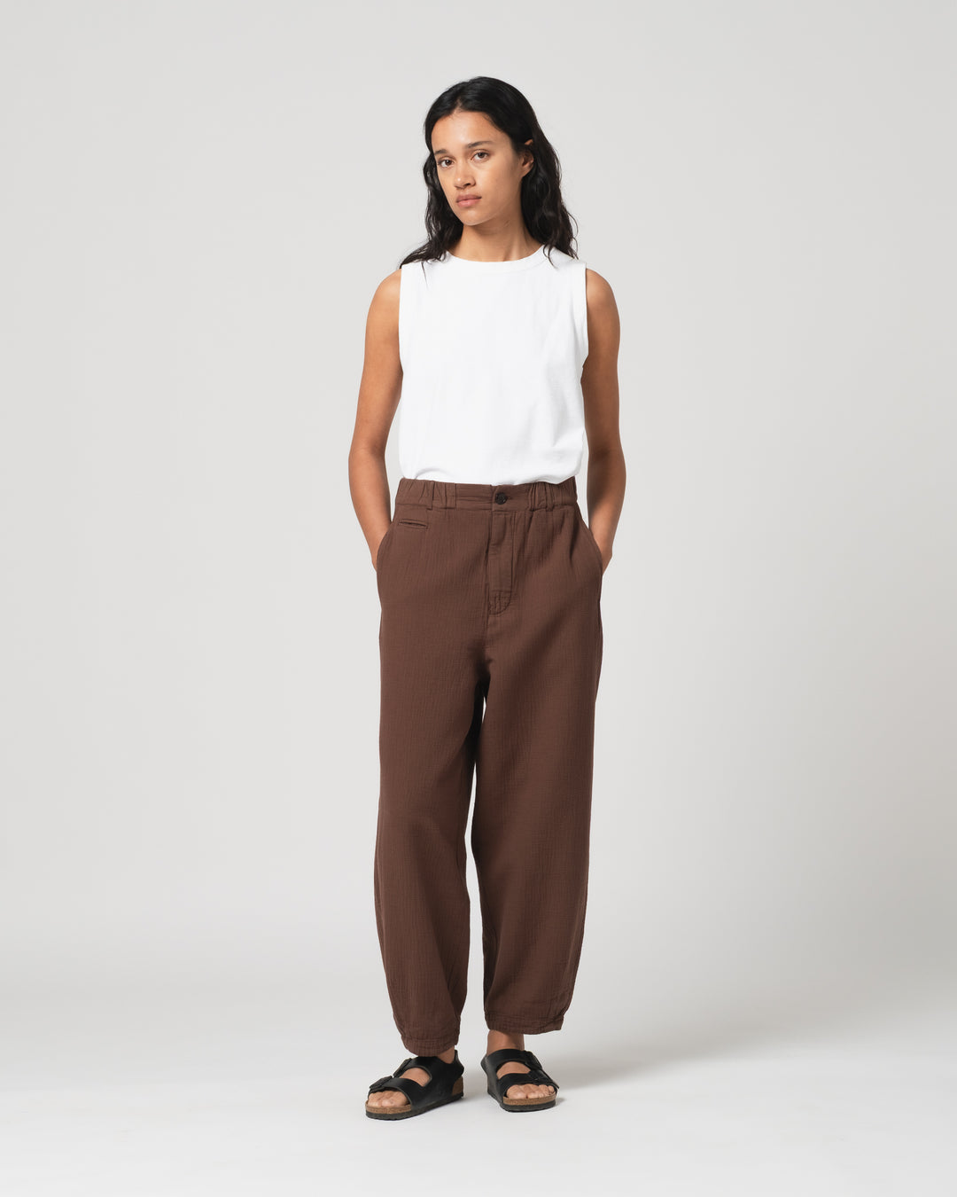 G.o.D Pasha Pants Double Cotton Aztek Brown