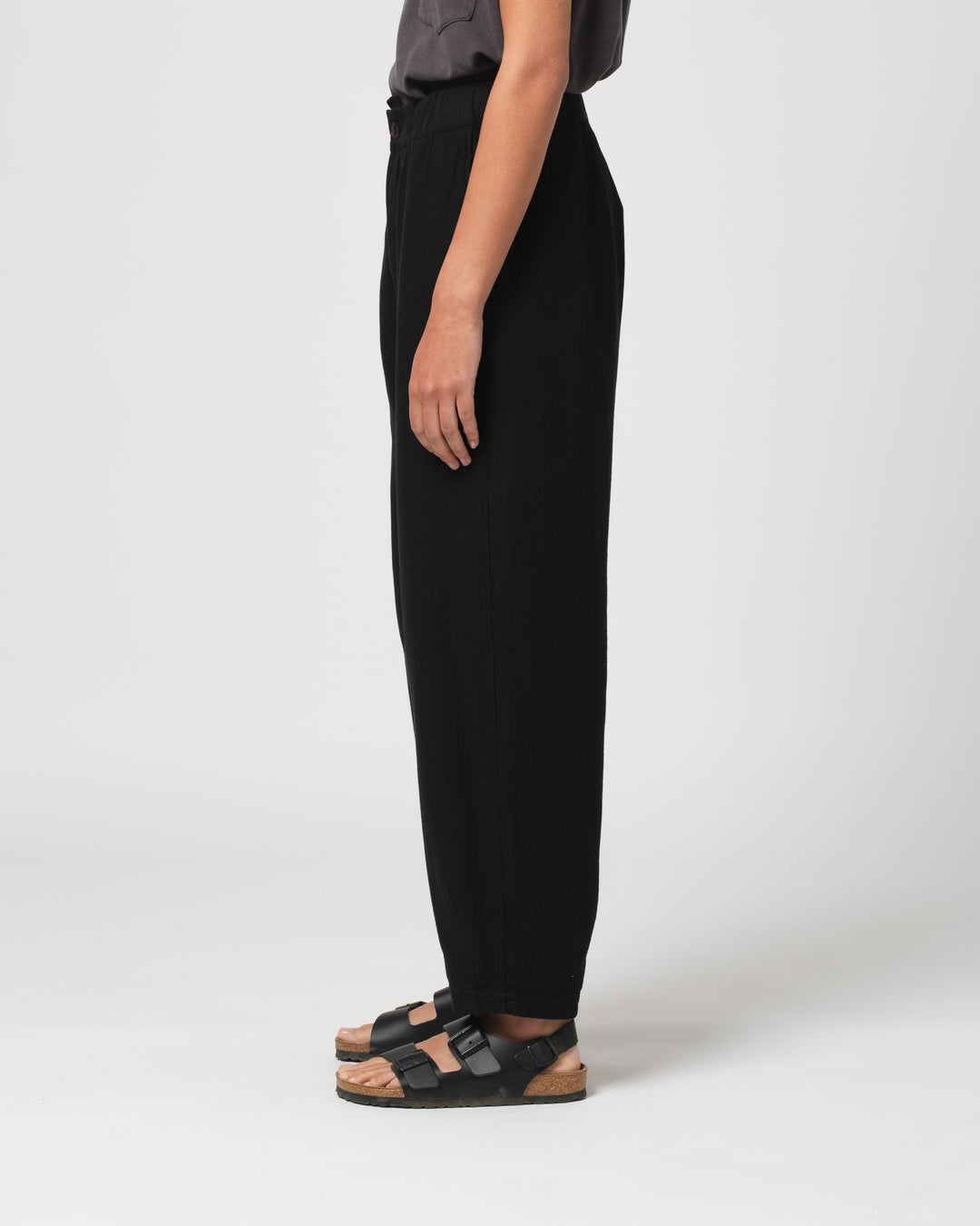 G.o.D Pasha Pants Double Cotton Black