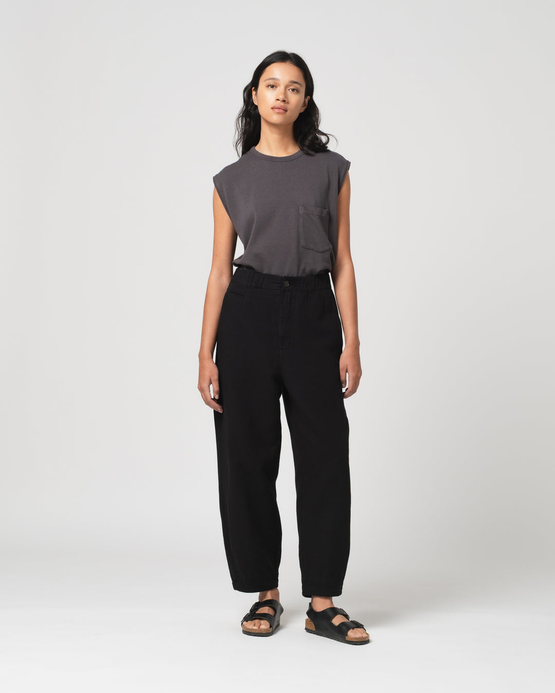 G.o.D Pasha Pants Double Cotton Black