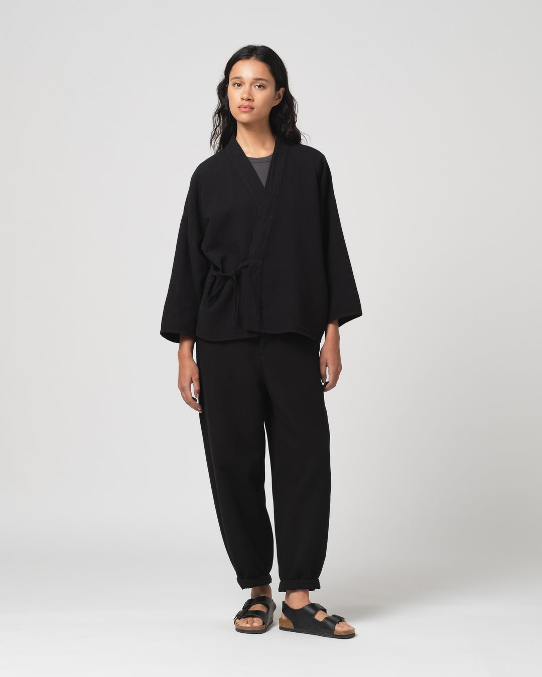 G.o.D Pasha Pants Double Cotton Black