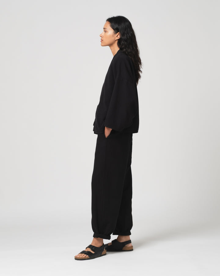 G.o.D Pasha Pants Double Cotton Black