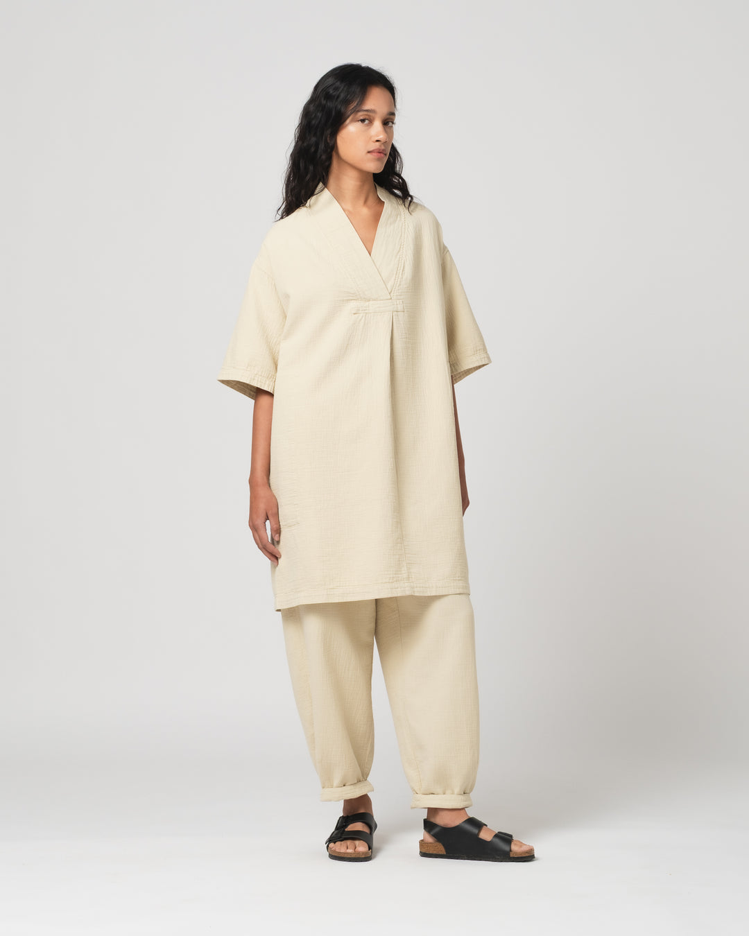 G.o.D Toku Dress Double Cotton Sahara