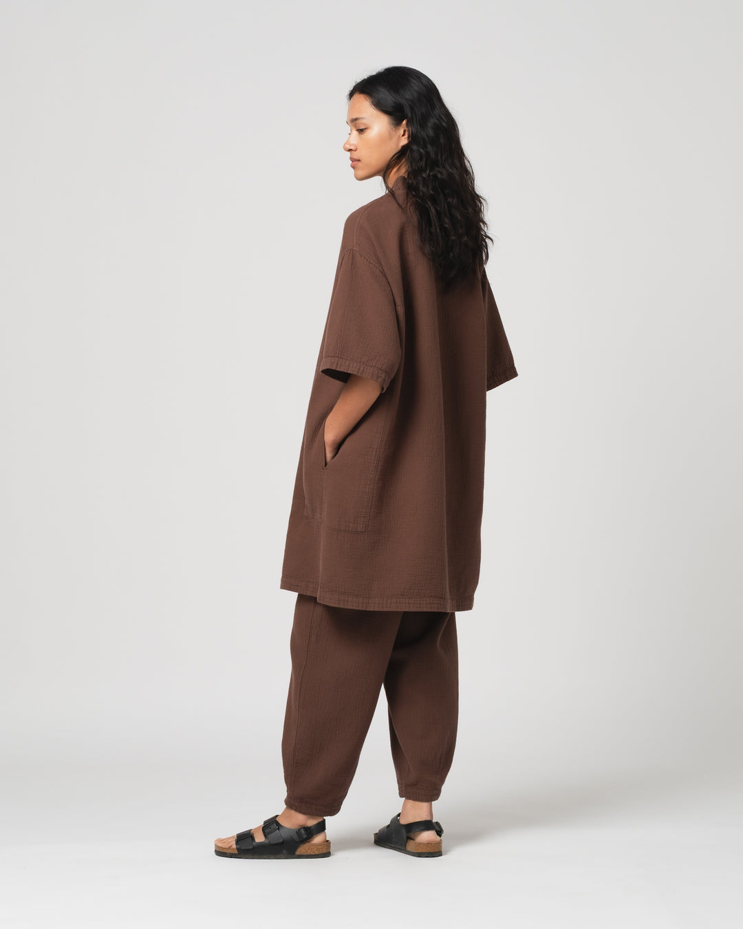 G.o.D Toku Dress Double Cotton Aztek